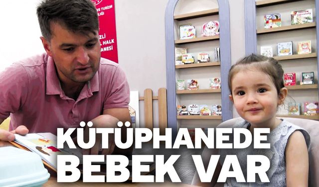 Kütüphanede Bebek Var