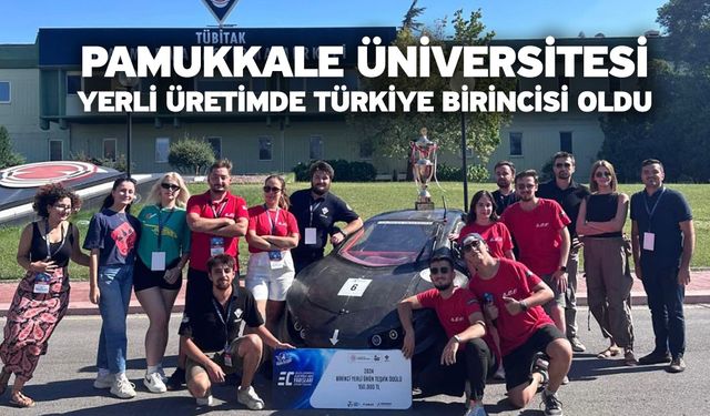 Pamukkale Üniversitesi Yerli Üretimde Türkiye Birincisi Oldu