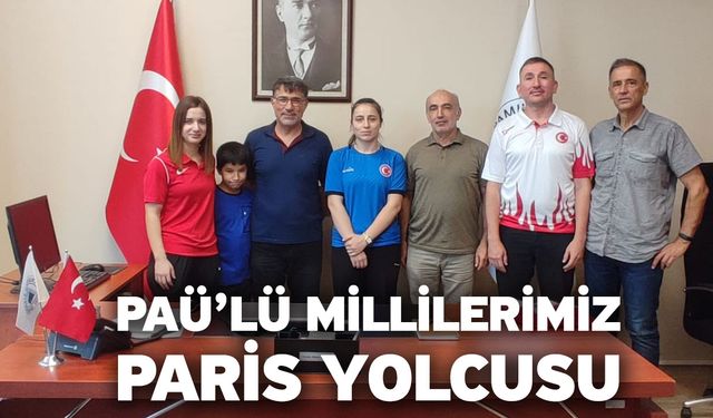 PAÜ’lü Millilerimiz Paris Yolcusu