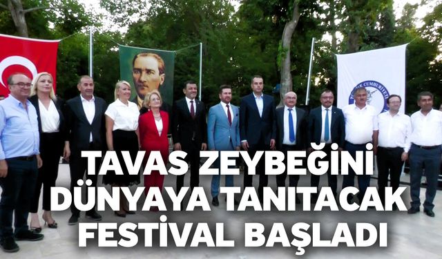 Tavas Zeybeğini dünyaya tanıtacak festival başladı