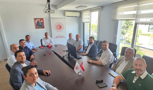 MAKSİAD Heyeti’nden Denizli İl Ticaret Müdürü Cihat Özdemir’e Ziyaret