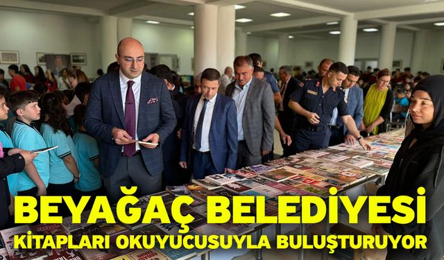 Beyağaç Belediyesi kitapları okuyucusuyla buluşturuyor