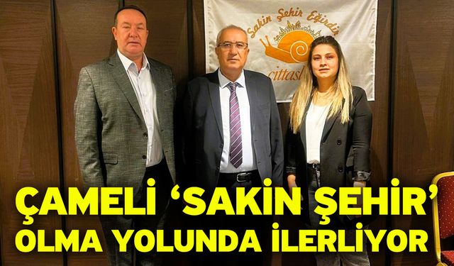 Çameli ‘Sakin Şehir’ olma yolunda ilerliyor