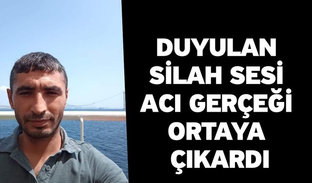 Duyulan silah sesi acı gerçeği ortaya çıkardı