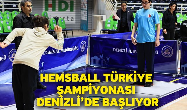 Hemsball Türkiye Şampiyonası Denizli’de başlıyor