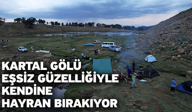 Kartal Gölü Eşsiz Güzelliğiyle Kendine Hayran Bırakıyor