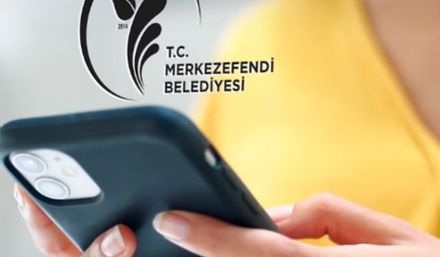 Mobil Uygulama İle Merkezefendi Artık Cepte