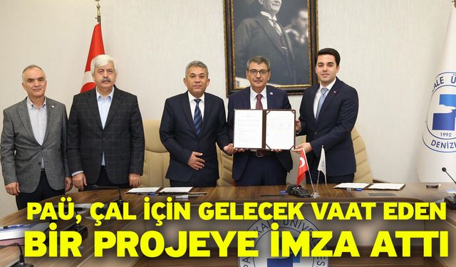 PAÜ, Çal İçin Gelecek Vaat Eden Bir Projeye İmza Attı