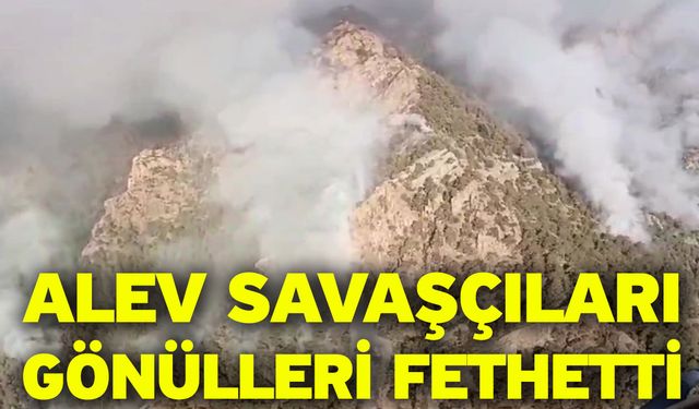 Alev savaşçıları gönülleri fethetti