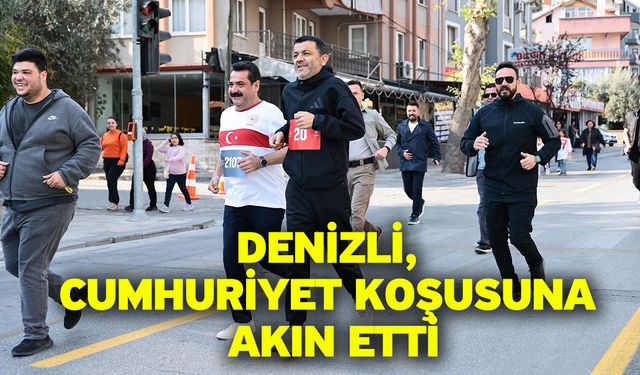 Denizli, Cumhuriyet Koşusuna akın etti