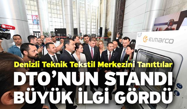 DTO’nun standı büyük ilgi gördü