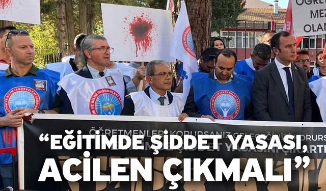 “Eğitimde şiddet yasası, acilen çıkmalı”