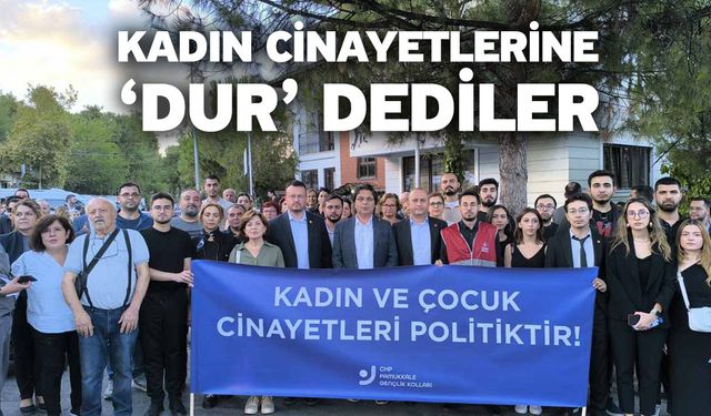 Kadın Cinayetlerine ‘Dur’ Dediler