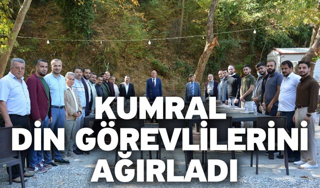 Kumral din görevlilerini ağırladı