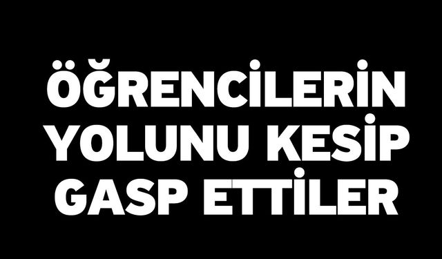 Denizli’de Öğrencileri Gasp Eden 4 Çocuk Şüpheli Tutuklandı