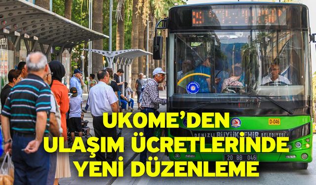 UKOME’den ulaşım ücretlerinde yeni düzenleme