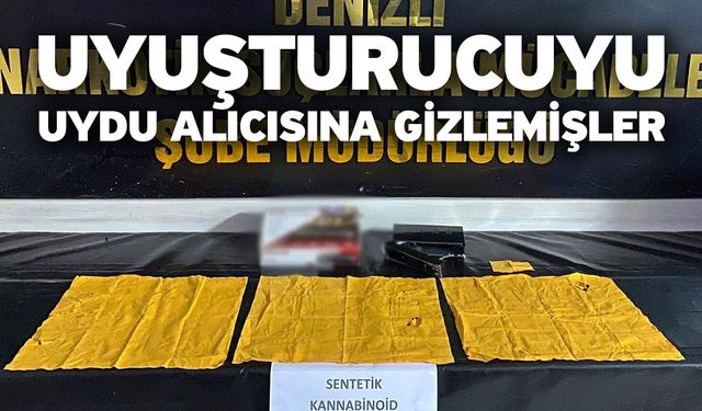 Uyuşturucuyu Uydu Alıcısına Gizlemişler