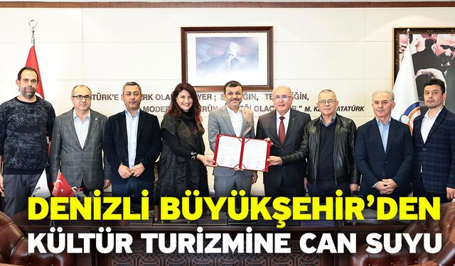 Denizli Büyükşehir’den Kültür Turizmine Can Suyu