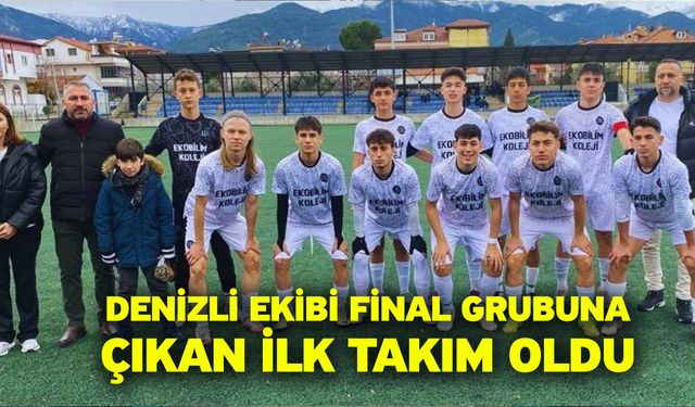 Denizli ekibi final grubuna çıkan ilk takım oldu