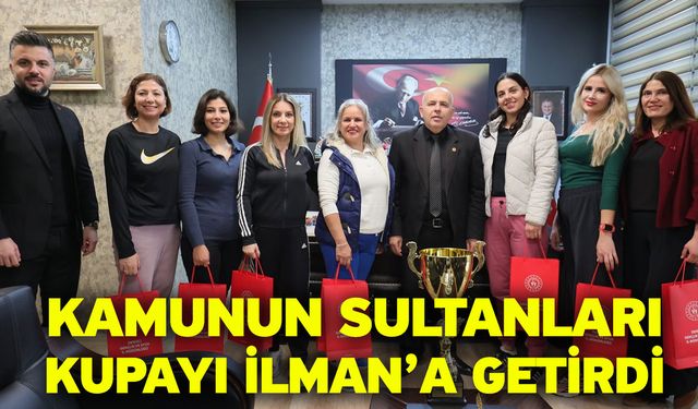 Kamunun sultanları kupayı İlman’a getirdi