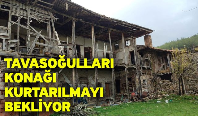 Tavasoğulları Konağı Kurtarılmayı Bekliyor