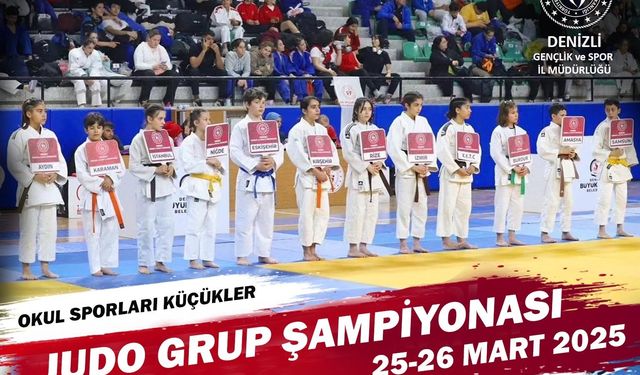 Denizli judo grup şampiyonasına ev sahipliği yapacak