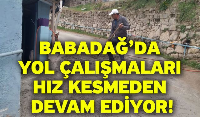 Babadağ Belediyesi’nden Gazi Mahallesi’nde Yol Yenileme Çalışmaları!
