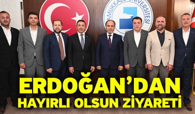 Erdoğan’dan Hayırlı Olsun Ziyareti