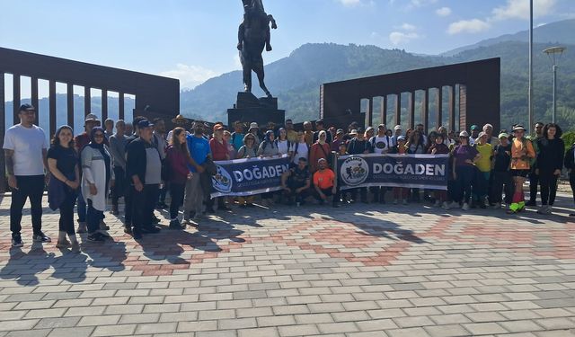 Babadağ’da “Salbakos Kültür Yolu”nda Doğa Yürüyüşü Heyecanı