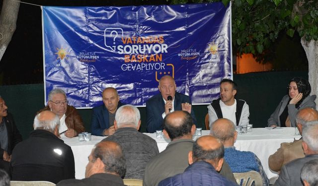 “Vatandaş Soruyor, Başkan Cevaplıyor” Programı Bekirler Mahallesi’nde Gerçekleşti