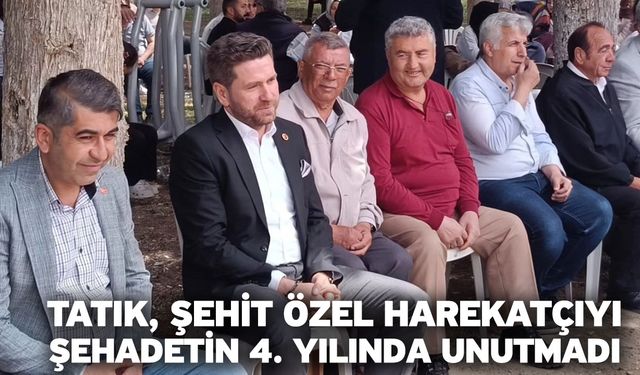 Tatık, şehit özel harekatçıyı şehadetin 4. yılında unutmadı