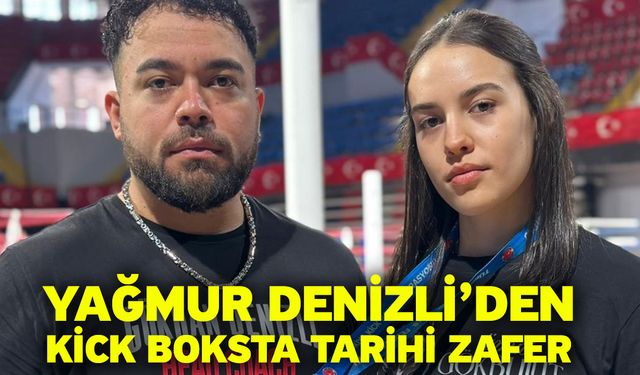 Denizlili Yağmur, 52 Kg K-1 stilinde Dünya Kupası ve Türkiye Şampiyonu oldu
