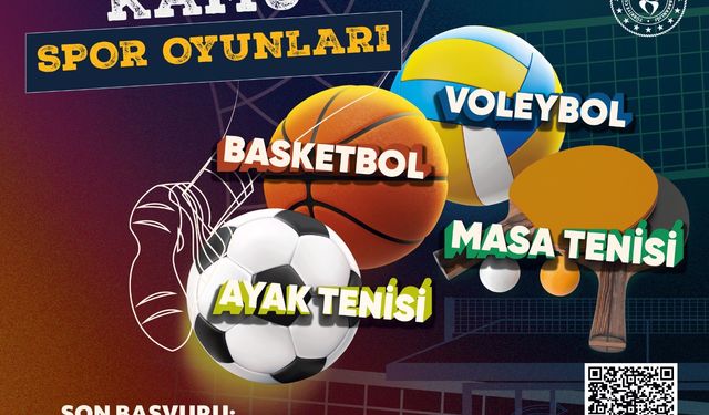 Kamu spor oyunları başlıyor