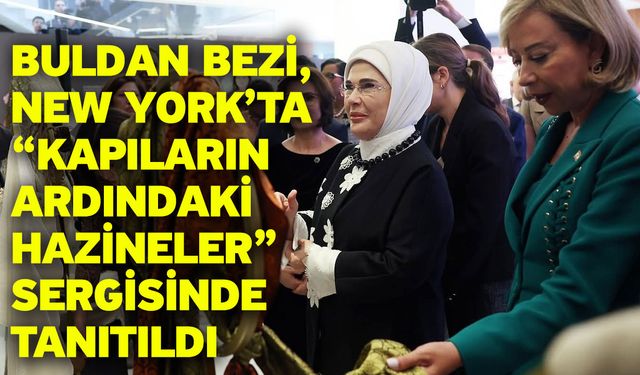 Buldan Bezi, New York’ta “Kapıların Ardındaki Hazineler” Sergisinde Tanıtıldı