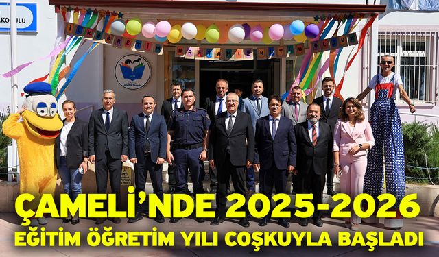 Çameli’nde 2025-2026 Eğitim Öğretim Yılı Coşkuyla Başladı