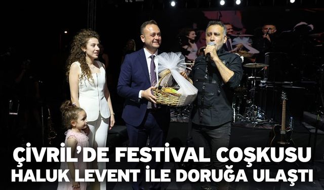 Çivril’de Festival Coşkusu Haluk Levent İle Doruğa Ulaştı
