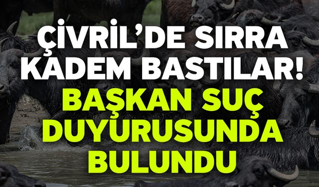 Çivril’de Sırra Kadem Bastılar! Başkan suç duyurusunda bulundu