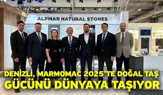 Denizli, Marmomac 2025’te Doğal Taş Gücünü Dünyaya Taşıyor