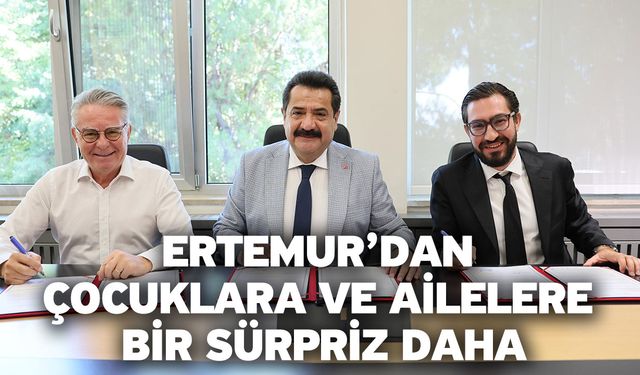 Ertemur’dan Çocuklara Ve Ailelere Bir Sürpriz Daha