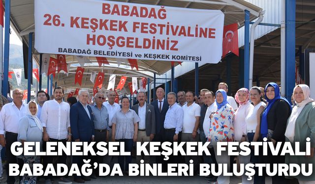 Geleneksel Keşkek Festivali Babadağ’da Binleri Buluşturdu