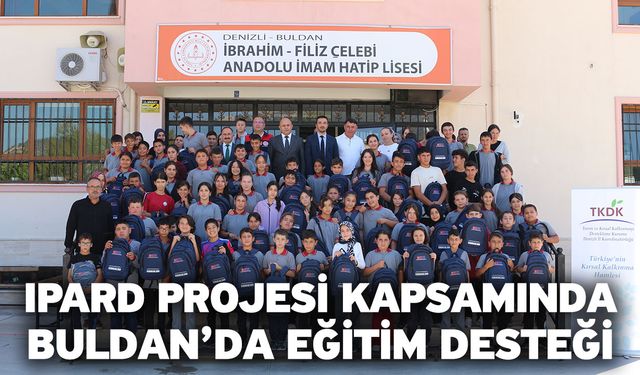 IPARD Projesi Kapsamında Buldan’da Eğitim Desteği