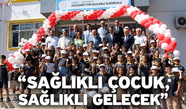 “Sağlıklı Çocuk, Sağlıklı Gelecek"
