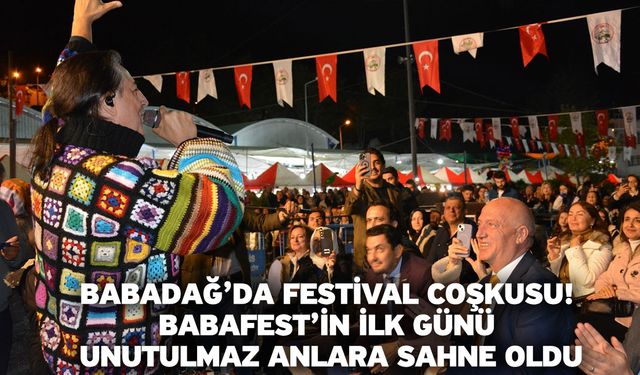 Kumral: “Coşku, müzik ve dostluk dolu bir Babadağ… Bizim en büyük sevdamız sensin!”