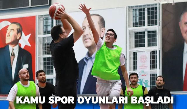 Kamu Spor Oyunları Başladı