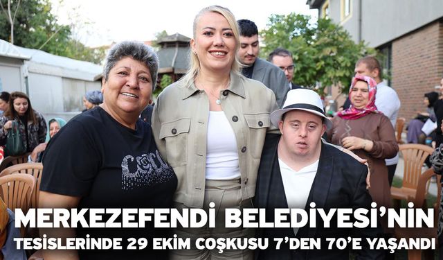 Merkezefendi Belediyesi’nin Tesislerinde 29 Ekim Coşkusu 7’den 70’e Yaşandı