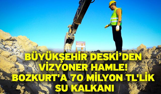 11 bin 500 metrelik yeni iletim hattı ile güvenli su akışı sağlanacak