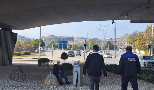 Büyükşehir Zabıta’dan dilencilere sıkı denetim
