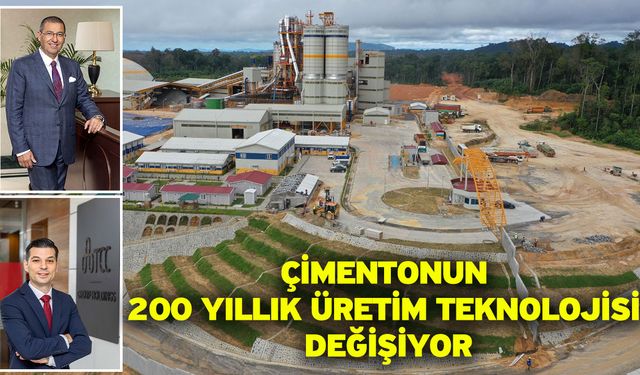 Çimentonun 200 yıllık üretim teknolojisi değişiyor