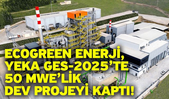 “Ecogreen Enerji, YEKA GES-2025’te 50 MWe’lik Dev Projeyi Kaptı!”