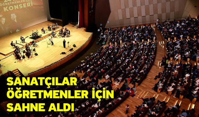 Denizli Büyükşehir'den Öğretmenler Günü'ne özel müzik ziyafeti